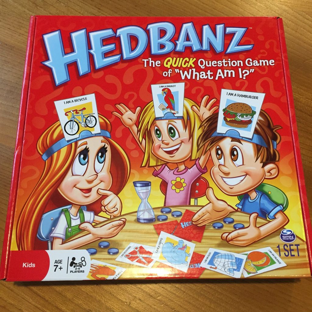 Hedbanz family game who am I game
