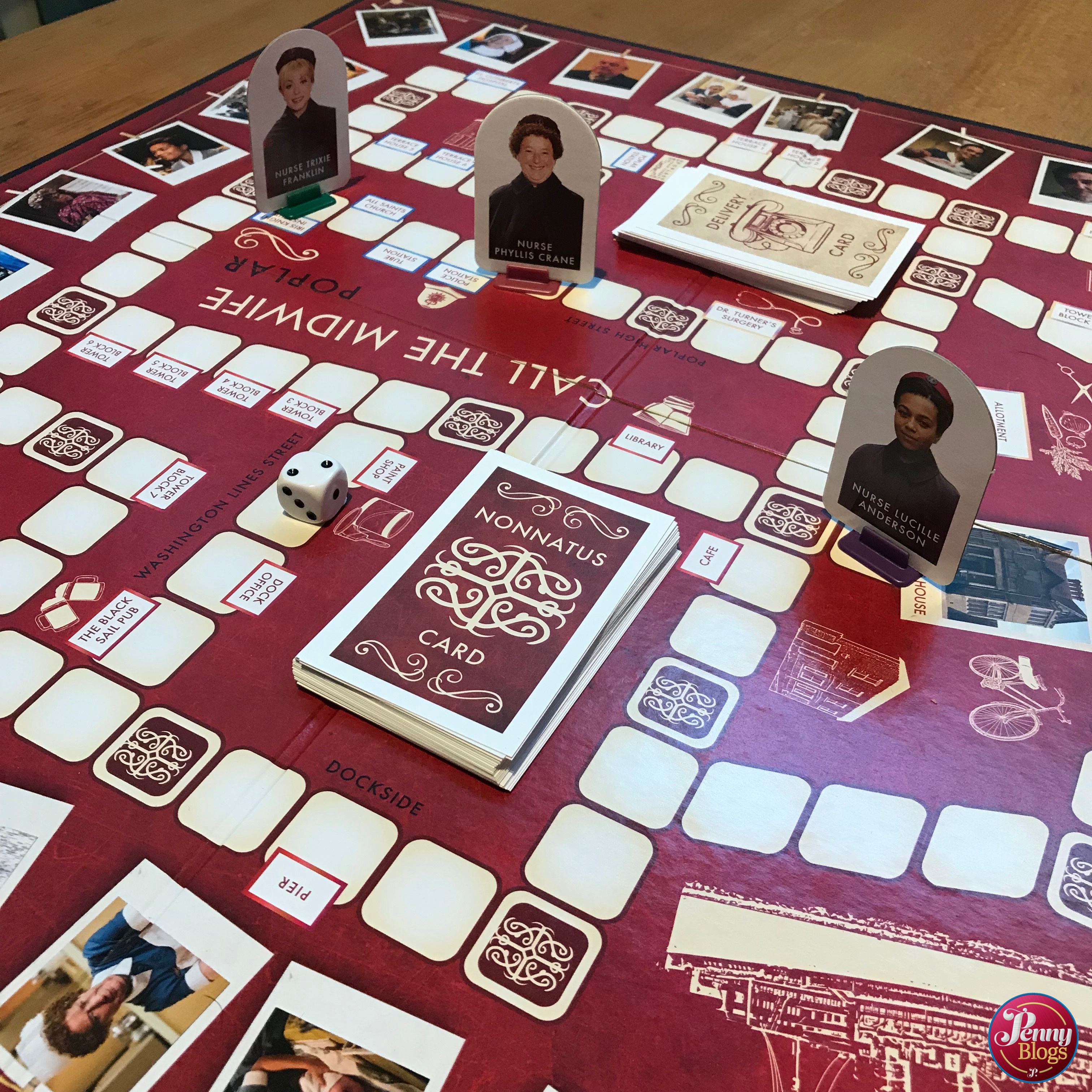Call The MidWife  Board Game Red 