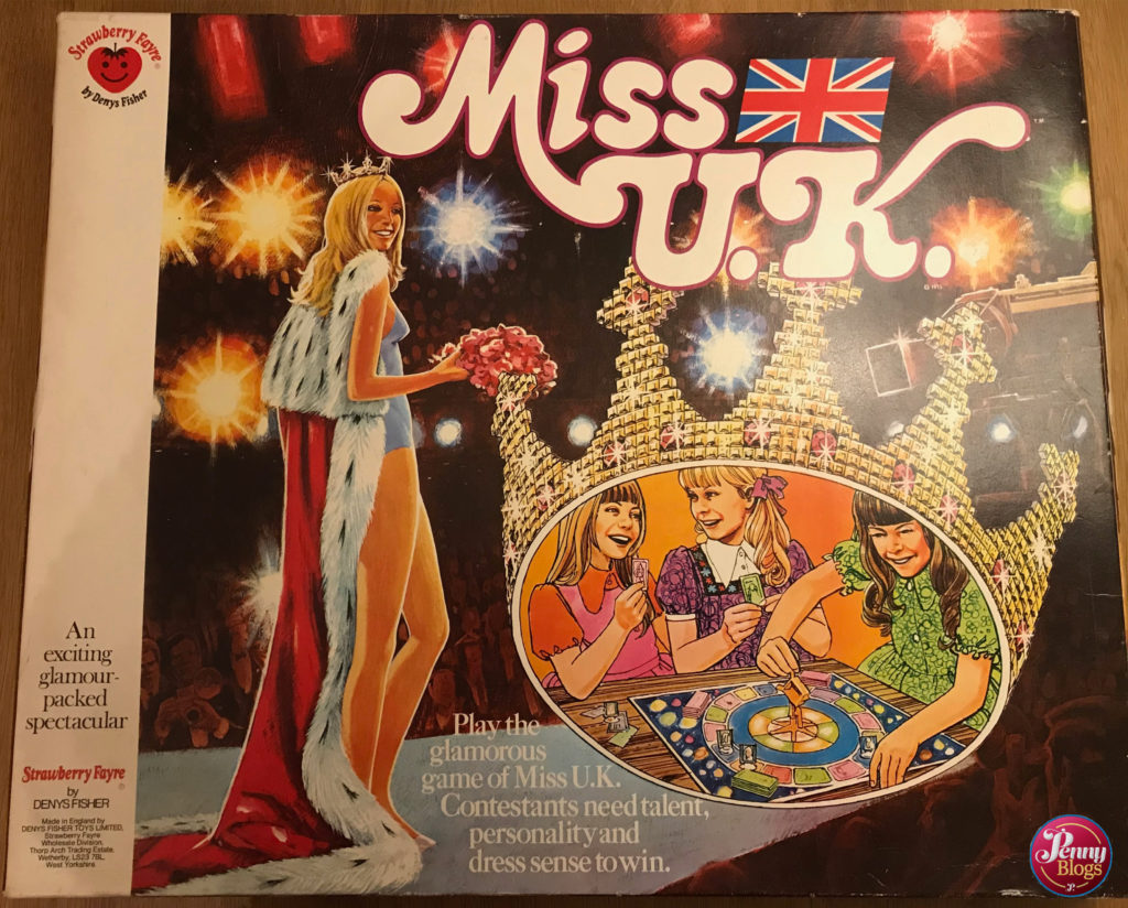 Miss UK Board Game
