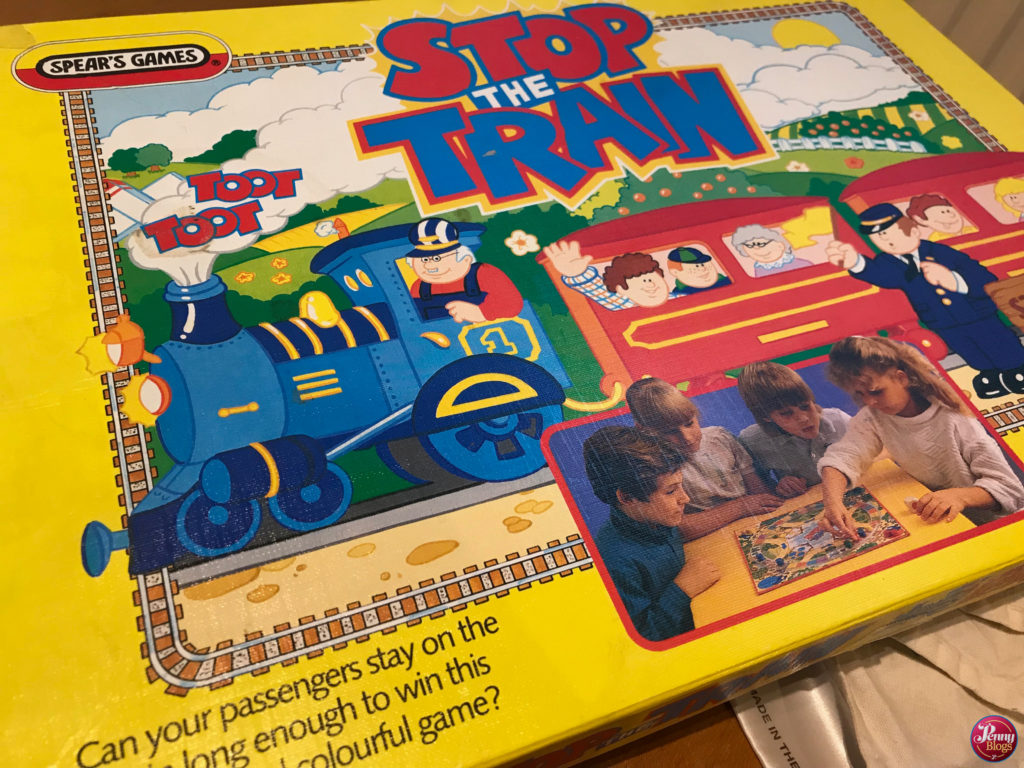 Stop the Train Spears Games Vintage 1983