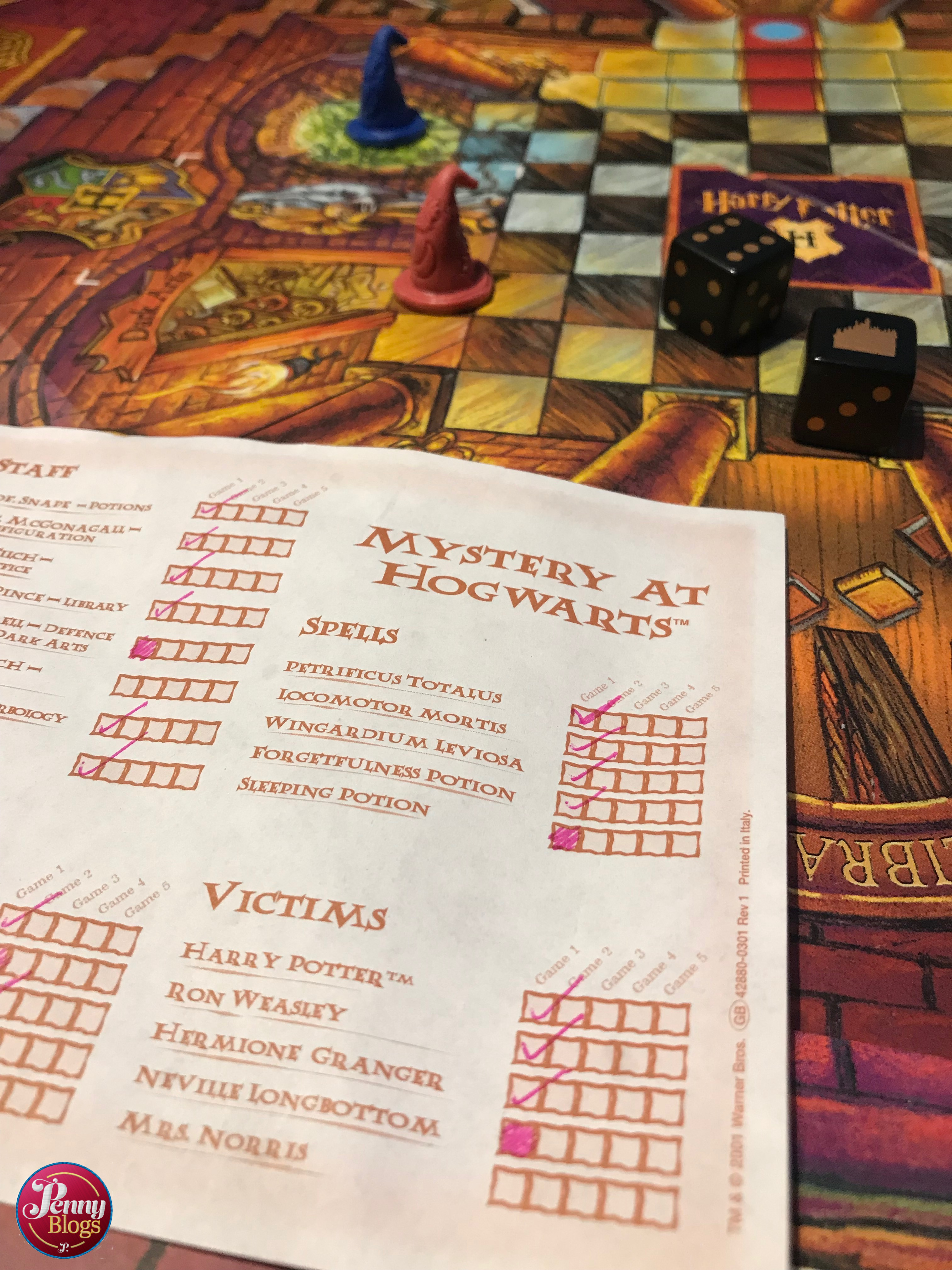 Mystery At Hogwarts Board Game Review Harry Potter and the Philosophers  Stone