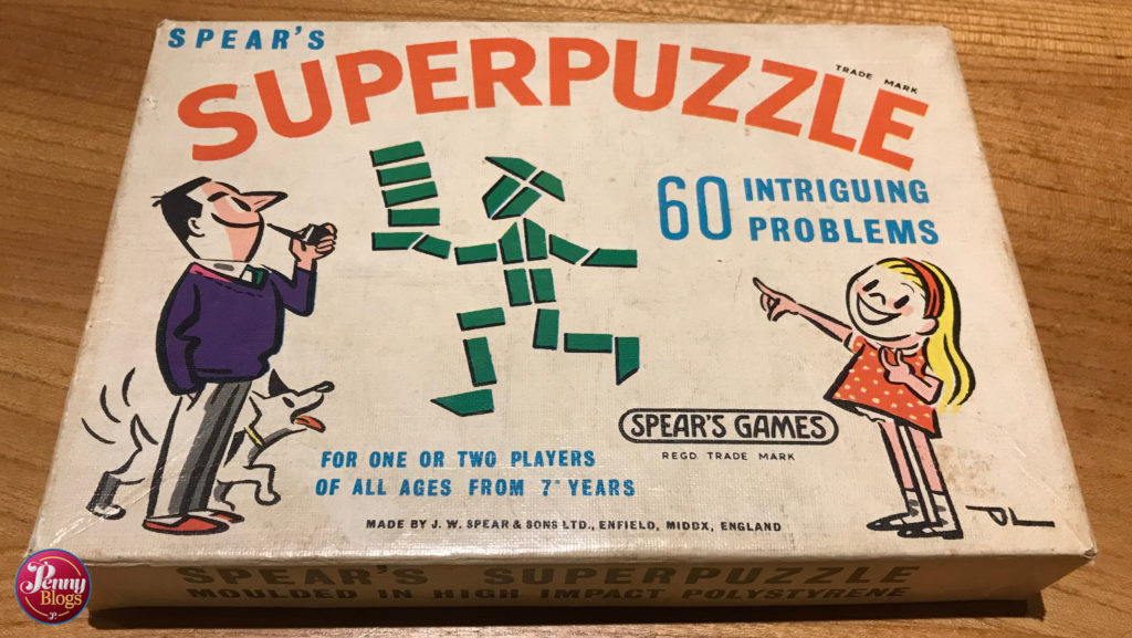 The box for Superpuzzle from Spear's Games.