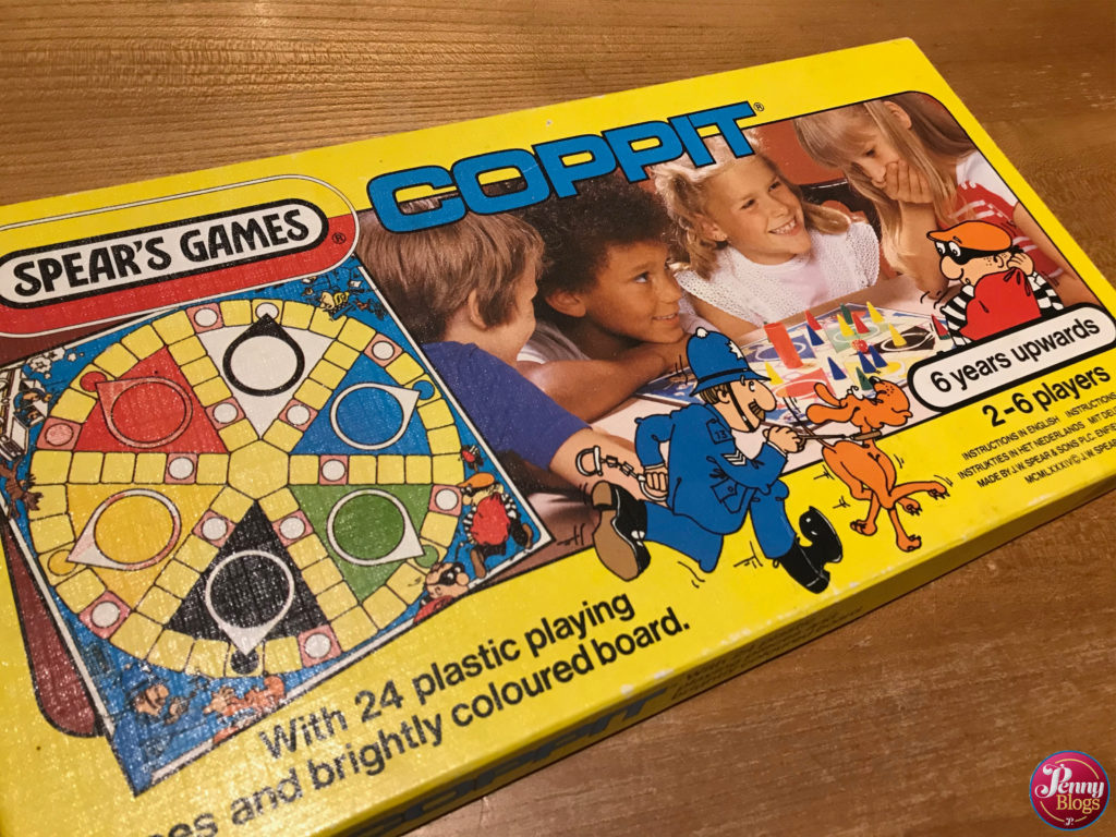 Coppit Spears Games - a picture showing the front of the game box