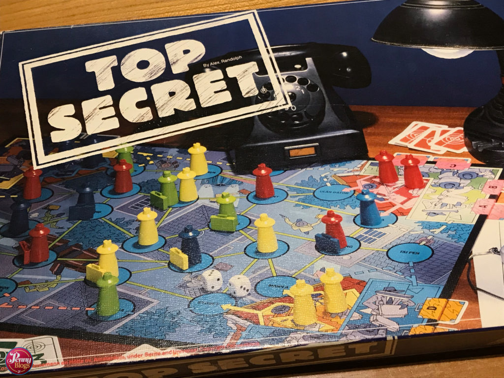 Top Secret Board Game Jumbo Games 1985