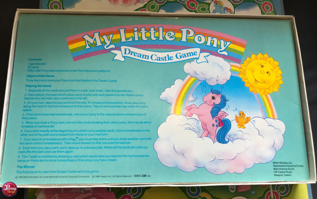 My Little Pony Dream Castle Game Instructions
