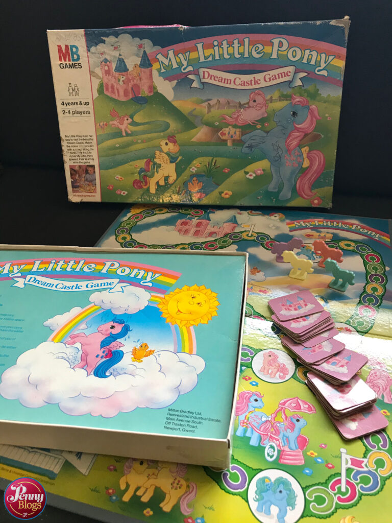 1986 ~ SPARE PLAYING PIECE S MY LITTLE PONY DREAM CASTLE GAME ~ SELECT COLOUR 