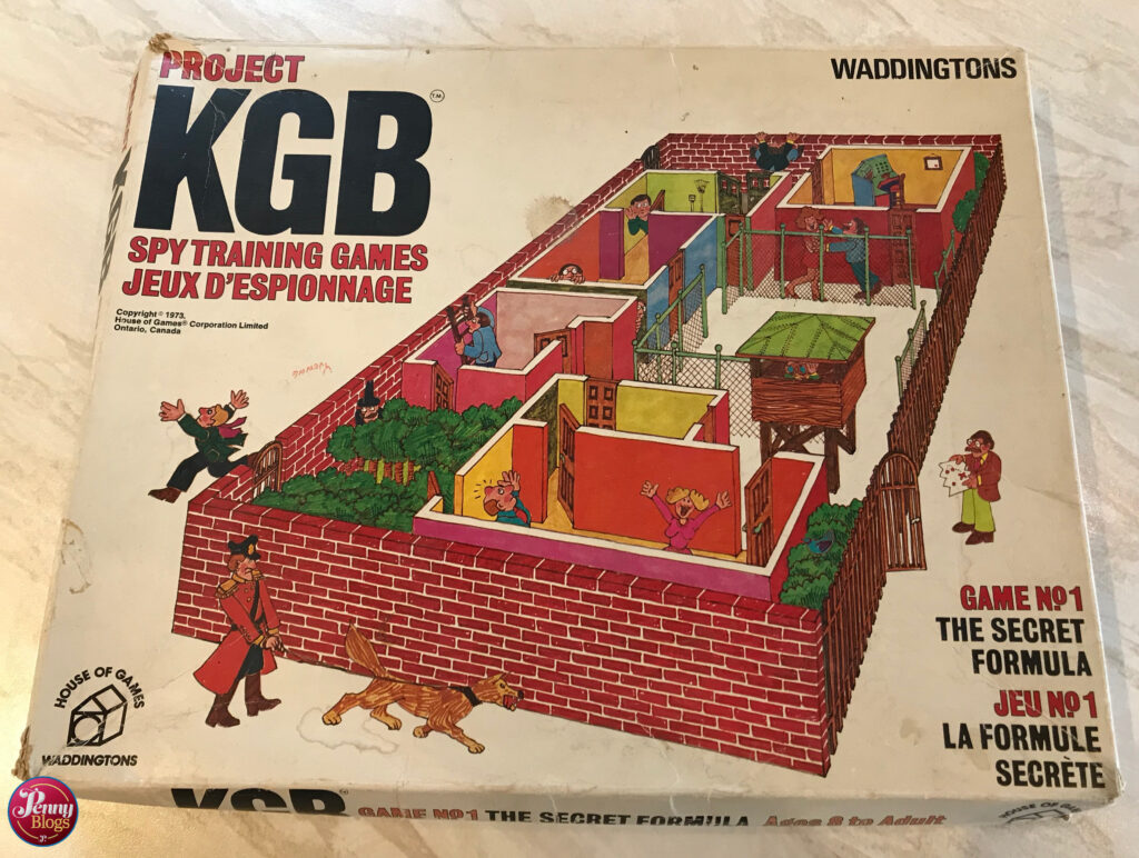 Project KGB The Secret Formula Box Design