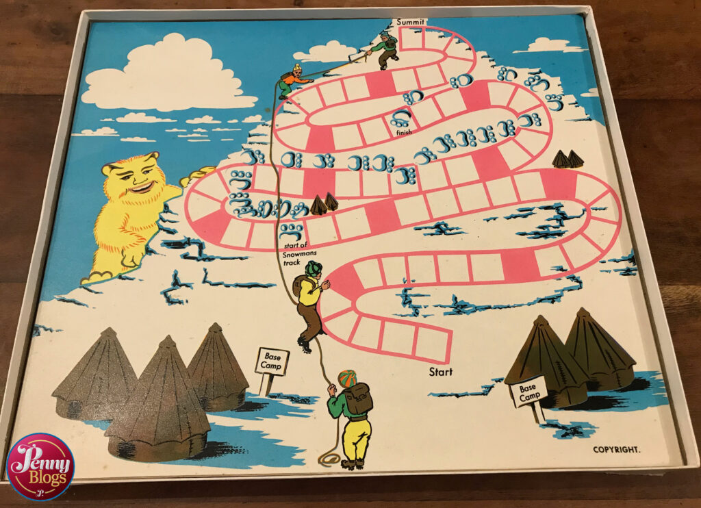 Expedition to the Himalayas Board Game Arthur Haynes Nicholas Parsons