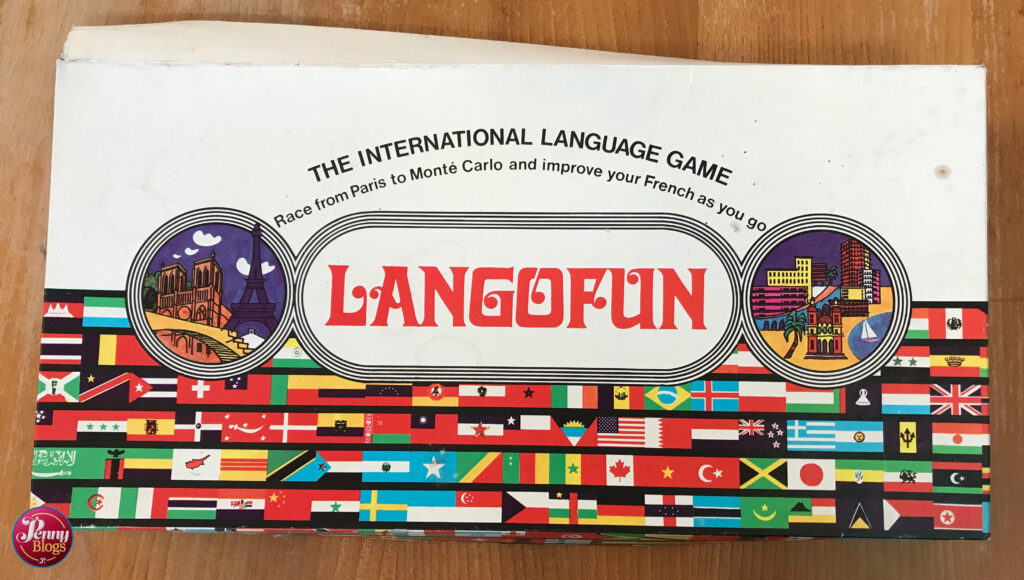 LANGOFUN French English Languages Board Game